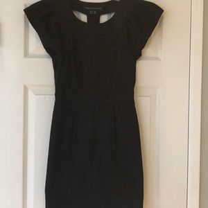 French Connection Black Bow Dress